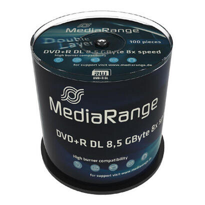 mediarange-dvdr-85gb-100uds-8x-doble-capa