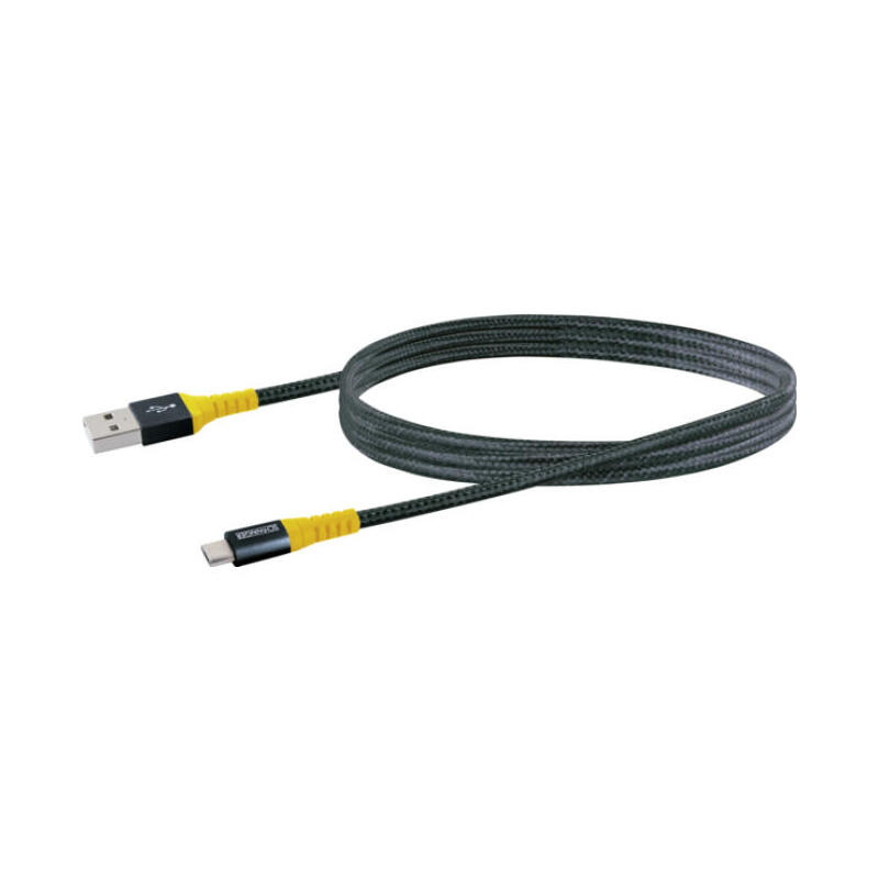 schwaiger-wkum10-511-cable-usb-usb-20-12-m-usb-a-micro-usb-b-negro-amarillo