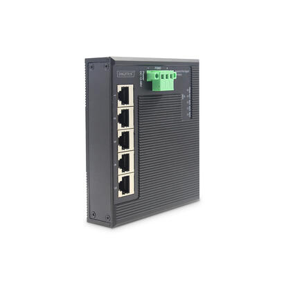 digitus-switch-ind-5-puertos-gigabit-plano-no-adminimrable-negro