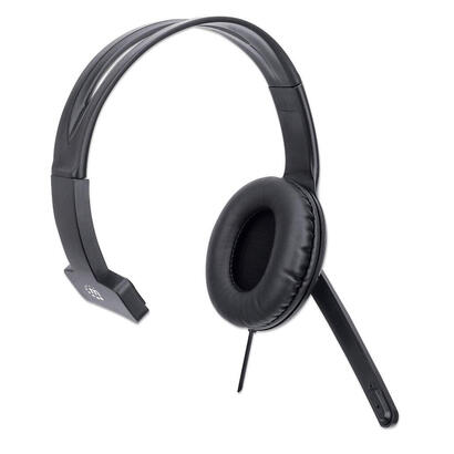 auriculares-manhattan-mono-usb-negro