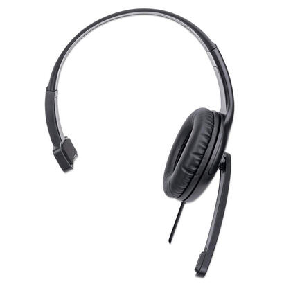 auriculares-manhattan-mono-usb-negro