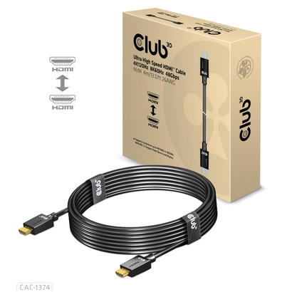 cable-hdmi-club3d-velocidad-ultra-alta-4k120hz-8k60hz-cable-48gbps-m-m-26awg-4m
