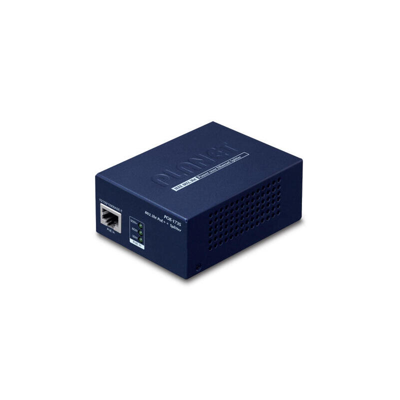 planet-poe-173s-divisor-de-red-energia-sobre-ethernet-poe-negro