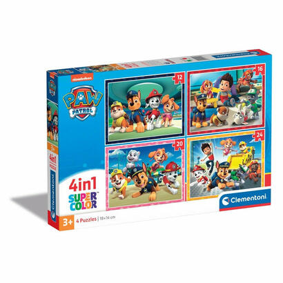puzzle-clementoni-supercolor-4-in-1-paw-patrol-21513