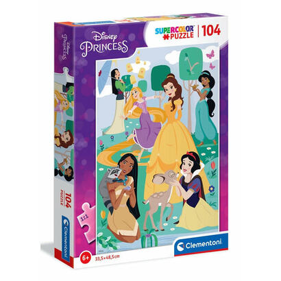 puzzle-princesas-disney-104pzs