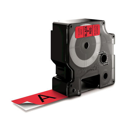 dymo-cinta-de-transferencia-termica-d1-53717-etiquetas-estandar-negro-sobre-rojo-de-24mmx7m-poliester-autoadhesiva-rotuladora-la