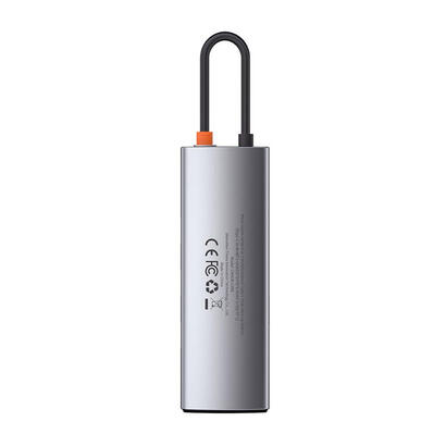 baseus-hub-metal-gleam-8-en-1-tipo-c-3x-usb-30-pd-hdmi-rj45-lector-de-tarjetas-sd-microsd