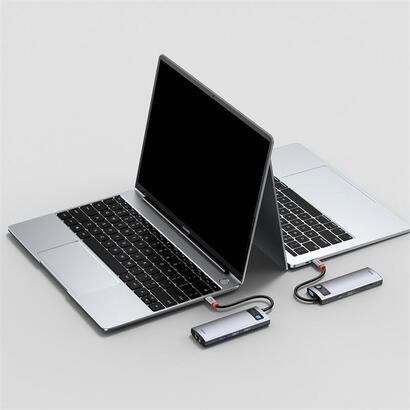 baseus-hub-metal-gleam-8-en-1-tipo-c-3x-usb-30-pd-hdmi-rj45-lector-de-tarjetas-sd-microsd