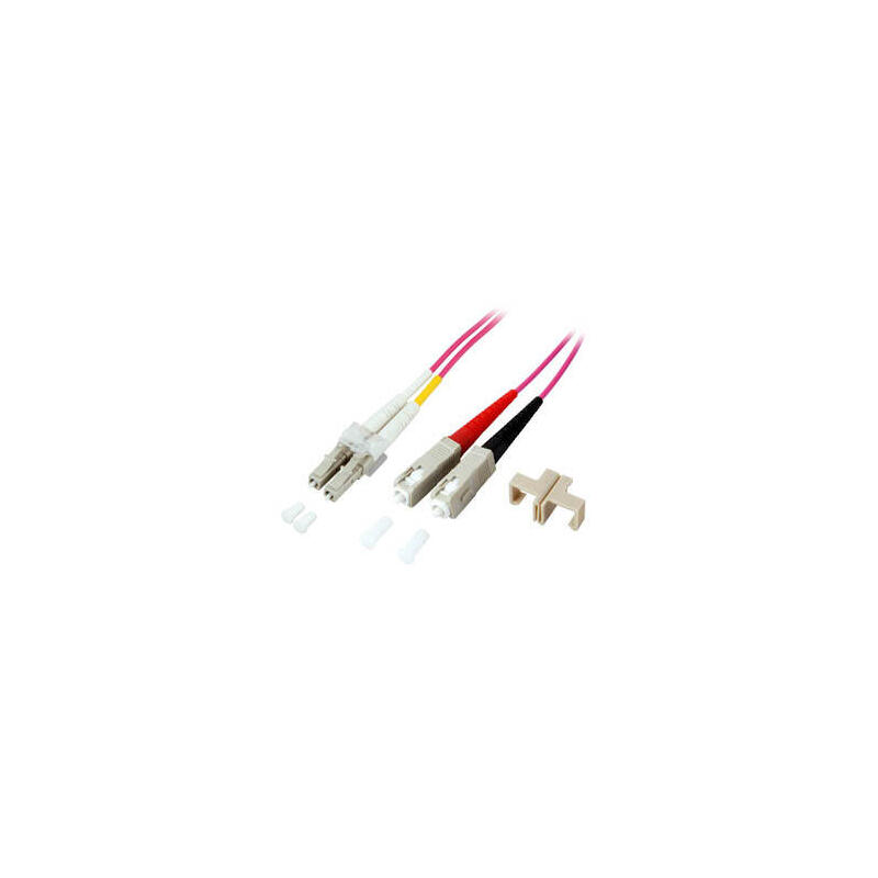 efb-elektronik-o03232-infinibandfibre-optic-cable-2-m-lc-sc-om4-violeta