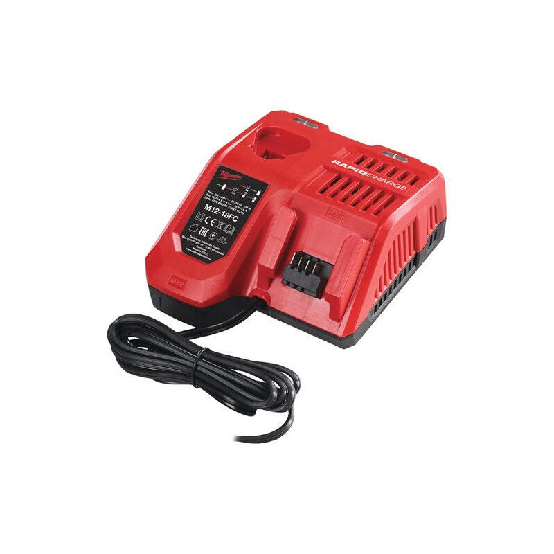 milwaukee-4932451079-m12-18fc-cargador-rapido-sistema-m12-m14-y-m18-li-ion milwaukee-4932451079-m12-18fc-cargador-rapido-sistema-m12-m14-y-m18-li-ion