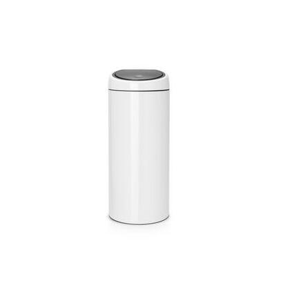 brabantia-touch-bin-30l-alrededor-plastico-acero-inoxidable-blanco