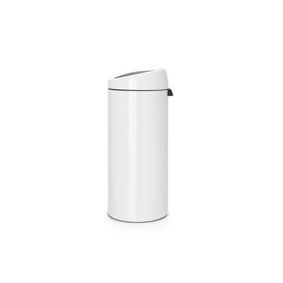 brabantia-touch-bin-30l-alrededor-plastico-acero-inoxidable-blanco