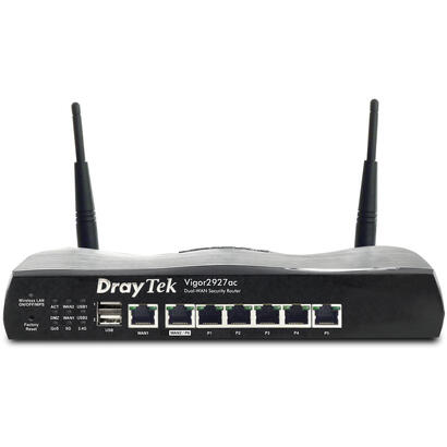 draytek-vigor2927ac-router-inalambrico-gigabit-ethernet-doble-banda-24-ghz-5-ghz-negro