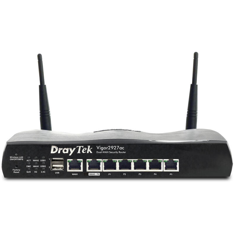 draytek-vigor2927ac-router-inalambrico-gigabit-ethernet-doble-banda-24-ghz-5-ghz-negro