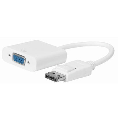 microconnect-dpvga15cmw-adaptador-de-cable-de-video-015-m-vga-d-sub-displayport-blanco