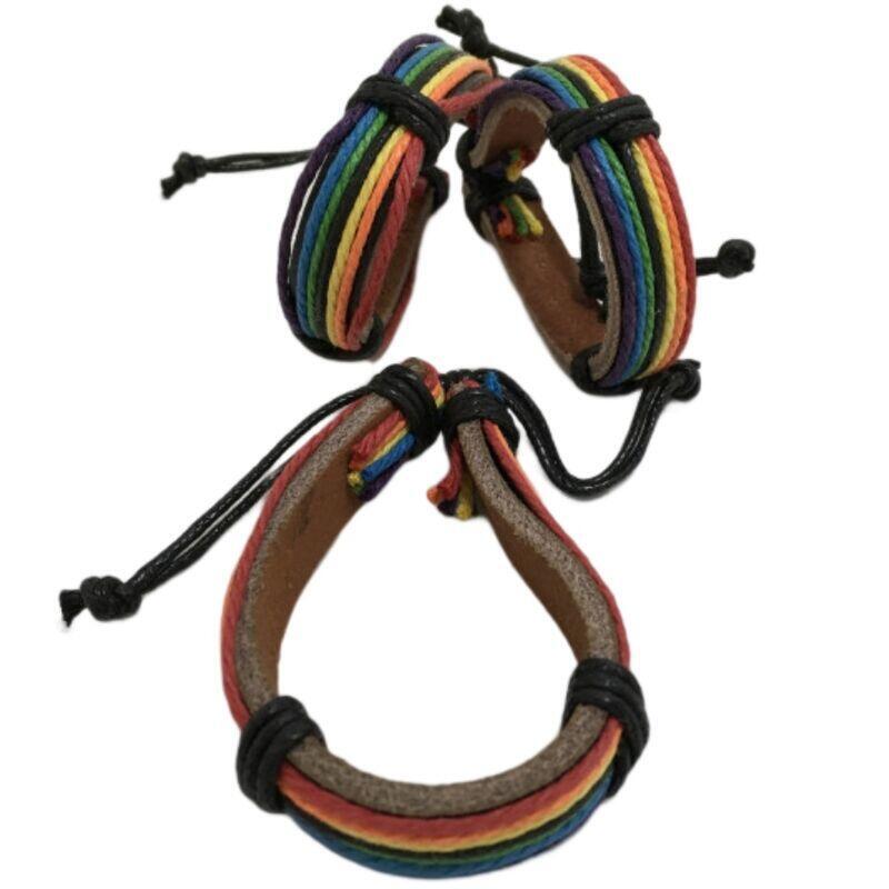 pride-pulsera-de-cuero-marron-bandera-lgbt