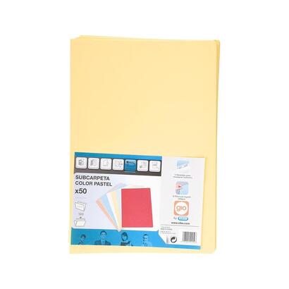 gio-subcarpeta-simple-cartulina-folio-180gr-amarillo-pastel-50u-