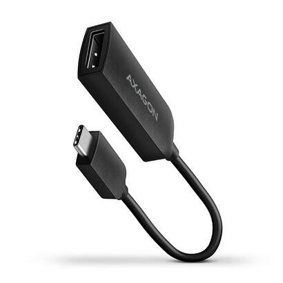 axagon-rvc-dp-usb-c-auf-displayport-adaptador-4k60hz-negro