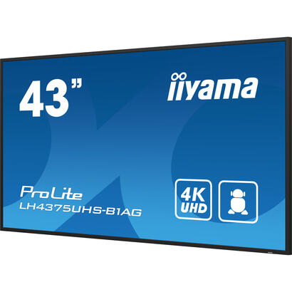 pantalla-de-senalizacion-iiyama-lh4375uhs-b1ag-425-lcd-500-cd-m-4k-ultra-hd-procesador-incorporado-android-80-187