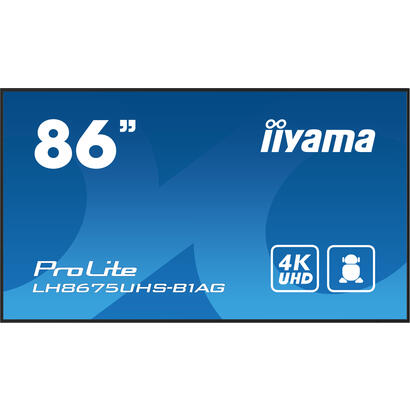 iiyama-lh8675uhs-b1ag-pantalla-de-senalizacion-pantalla-plana-para-senalizacion-digital-217-m-856-lcd-wifi-500-cd-m-4k-ultra-hd-