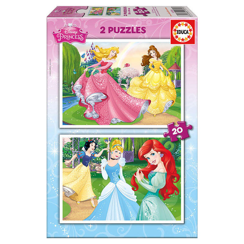 puzzle-princesas-disney-2x20pzs