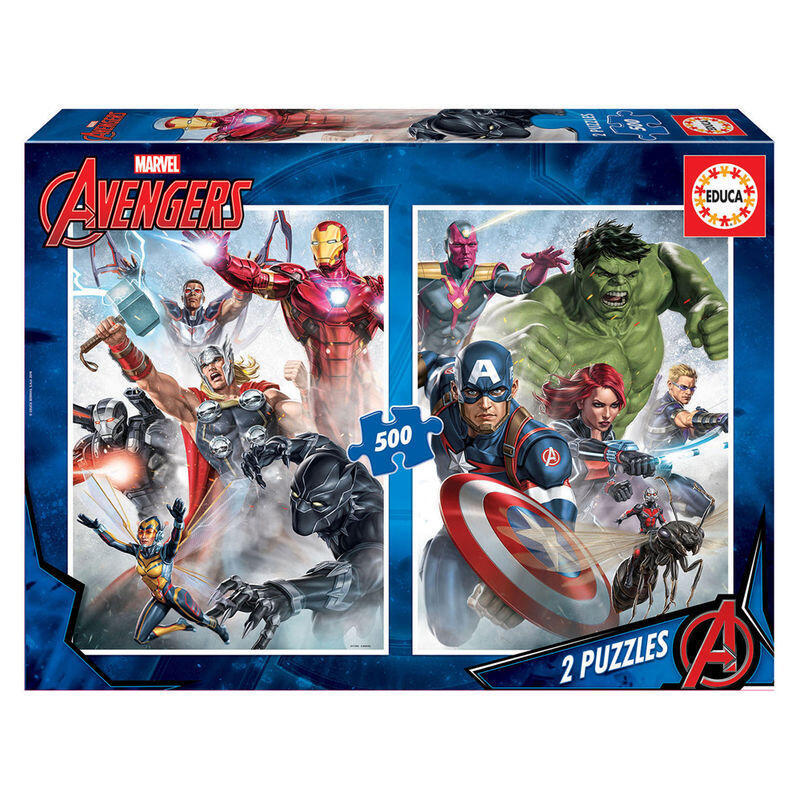 puzzle-los-vengadores-avengers-marvel-2x500pzs