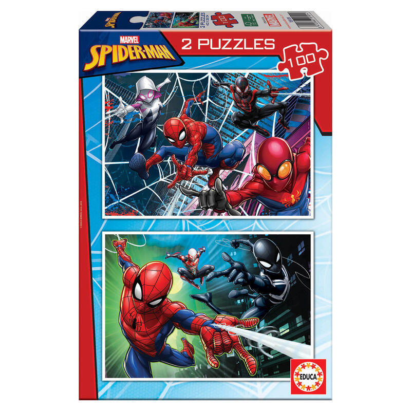 puzzle-spiderman-marvel-2x100pzs