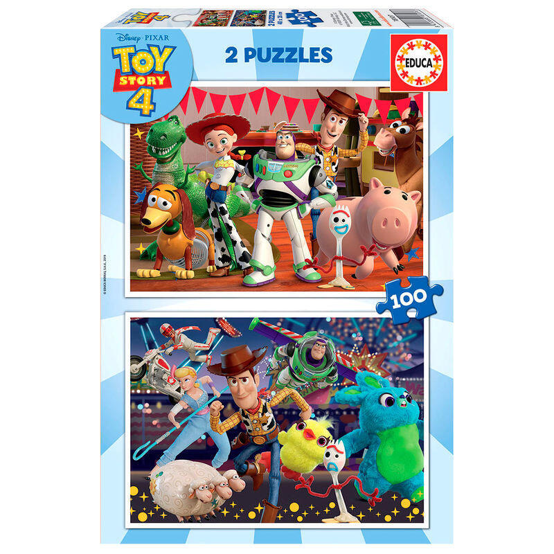 puzzle-toy-story-4-disney-2x100pzs