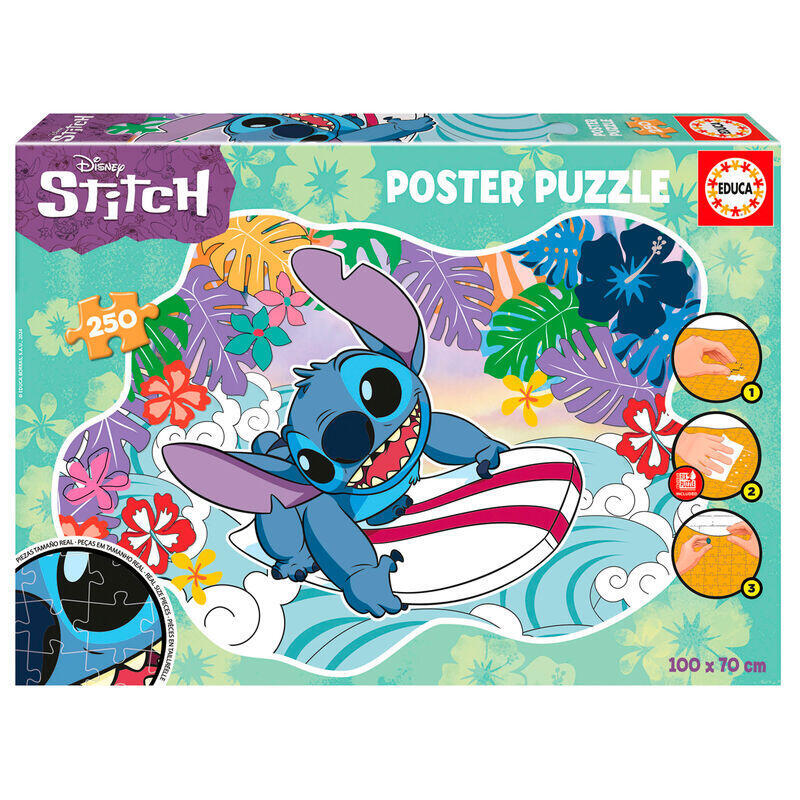 puzzle-poster-stitch-disney-250pzs