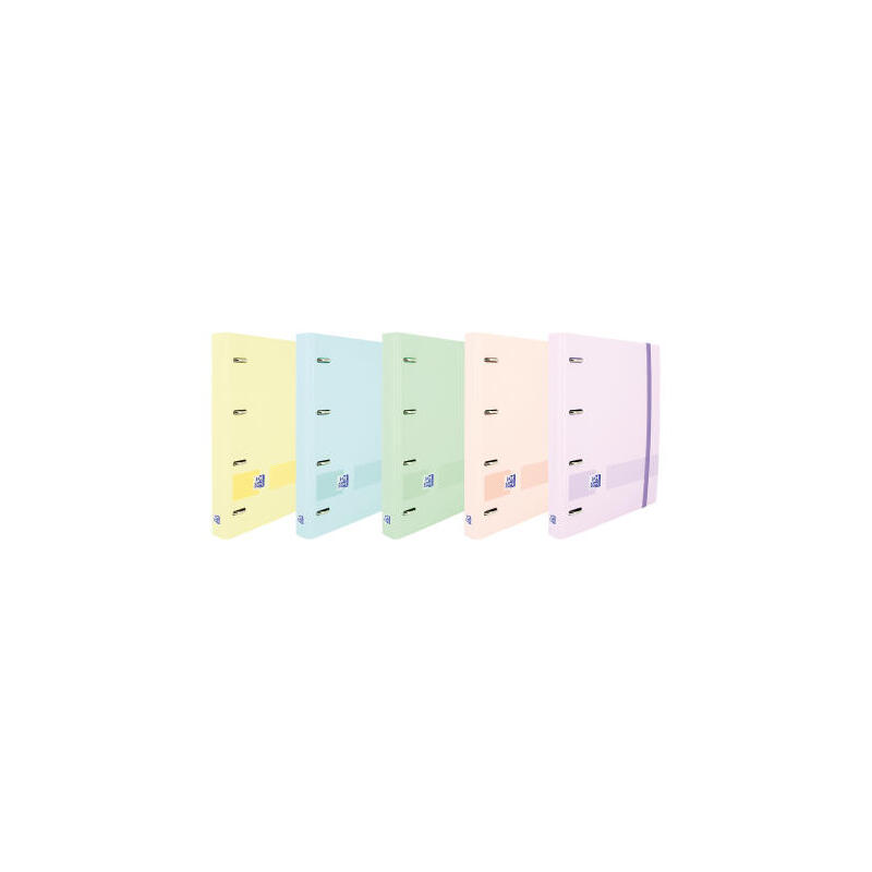 oxford-carpeta-anillas-ebinder-4x25mm-livego-polyfoam-crecambio-a5-dots-pastel oxford-carpeta-anillas-ebinder-4x25mm-livego-polyfoam-crecambio-a5-dots-pastel
