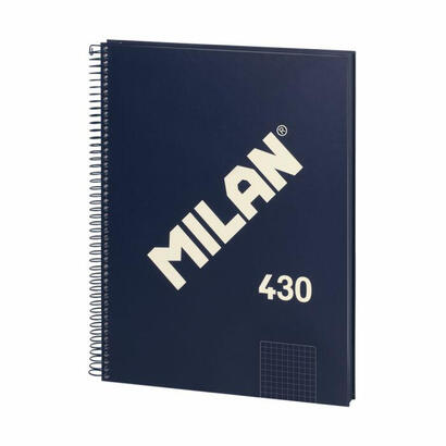 milan-cuaderno-espiral-formato-a4-cuadricula-5x5mm-80-hojas-de-95-grm2-microperforado-4-taladros-color-azul