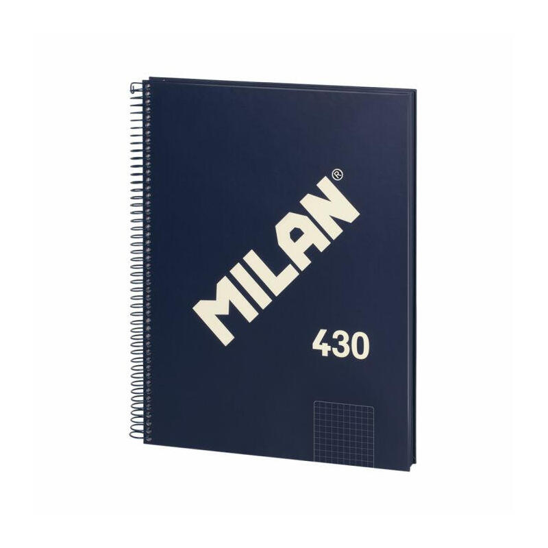 milan-cuaderno-espiral-formato-a4-cuadricula-5x5mm-80-hojas-de-95-grm2-microperforado-4-taladros-color-azul