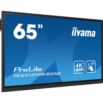 iiyama-prolite-te6512mis-b3ag-65-clase-diagonal-645-visible-pantalla-lcd-con-retroiluminacion-led-senalizacion-digital-interacti