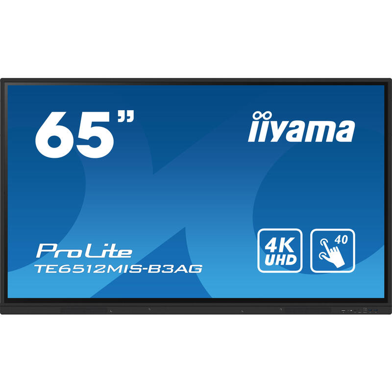 iiyama-prolite-te6512mis-b3ag-165-cm-65-klasse-1639-cm-645-sichtbar-lcd-display-mit-led-hintergrundbeleuchtung