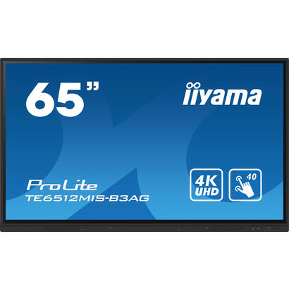 iiyama-prolite-te6512mis-b3ag-65-clase-diagonal-645-visible-pantalla-lcd-con-retroiluminacion-led-senalizacion-digital-interacti