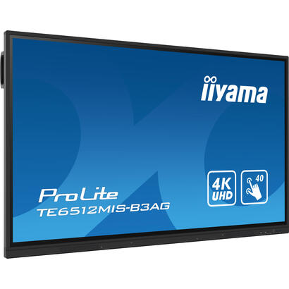 iiyama-prolite-te6512mis-b3ag-65-clase-diagonal-645-visible-pantalla-lcd-con-retroiluminacion-led-senalizacion-digital-interacti