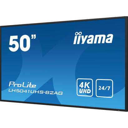 iiyama-lh5041uhs-b2ag-50-3840x2160-uhd-va-panel-500cd-m2-50001-static-contrast-95ms-landscape-or-portrait-mode