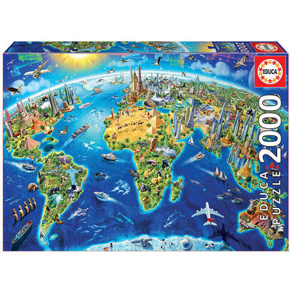 puzzle-simbolos-del-mundo-2000pzs