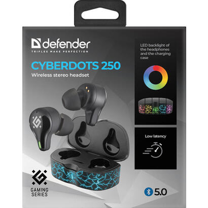 auriculares-defender-cyberdots-250-true-wireless-stereo-tws-usb-tipo-c-bluetooth-negro