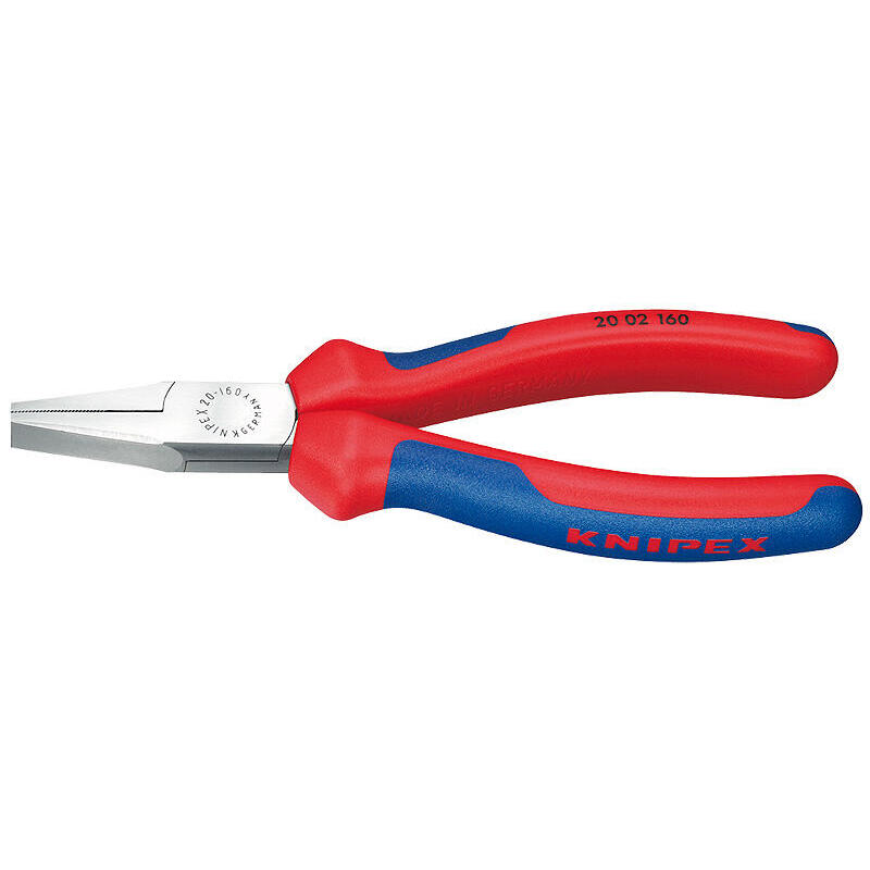 alicates-planos-knipex-20-02-160-alicates-de-agarre-rojoazul-superficies-de-agarre-dentadas-2002160