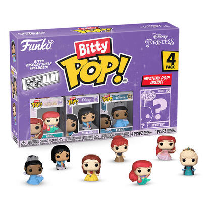 blister-4-figuras-bitty-pop-disney-princesas-ariel