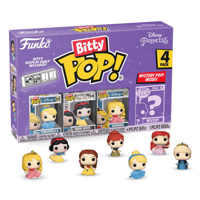 blister-4-figuras-bitty-pop-disney-princesas-cenicienta