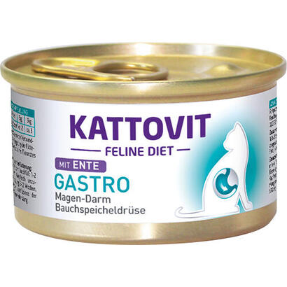 comida-humeda-para-gatos-kattovit-feline-diet-gastro-duck-85g