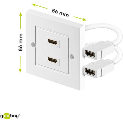 goobay-51723-toma-de-corriente-2-x-hdmi-blanco