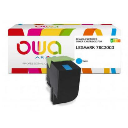 owa-toner-compatible-con-lexmark-78c20c0-cyan-ca-1400-s