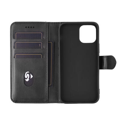 wales-iphone-14-pro-wallet-cover-black-material-pu