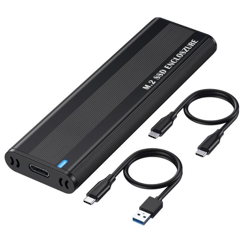 caja-ssd-m2-nvmengff-usb-a-usb-c-negro