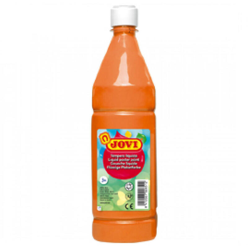 jovi-tempera-liquida-paint-botella-1000ml-naranja