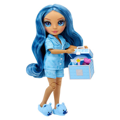 muneca-mga-entertainment-rainbow-high-junior-high-pj-party-skyler-blue530947-euc