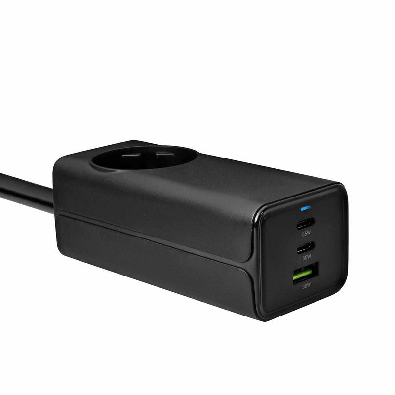 akyga-cargador-ak-ch-21-65w-2xusb-c-usb-a-pd-gan-5-20v-15-45a-ac-socket-black